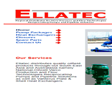 Tablet Screenshot of ellatec.com